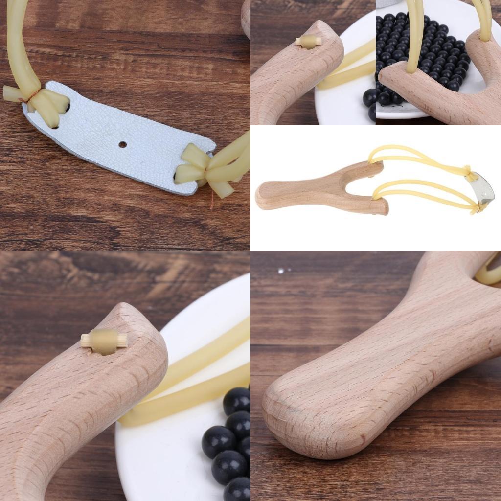 Outdoor Hunting Launcher - Estilingue natural com catapulta jogos esportivos