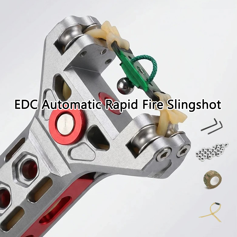 Outdoor Hunting Equipment - Conjunto de Estilingue Automático de Recarga