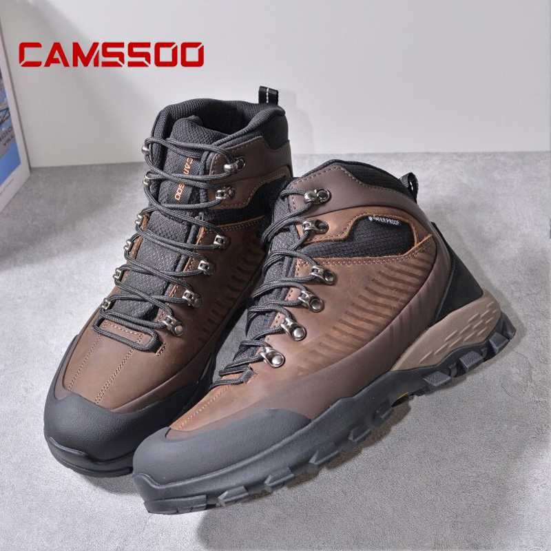 Hunting Outdoor Boots - Sapatos de caminhada em couro de