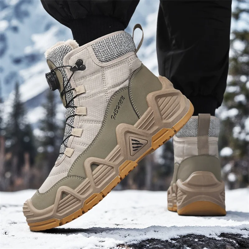 Pele quente ao ar livre dos ho - Hunting Outdoor Boots avaliação e preço