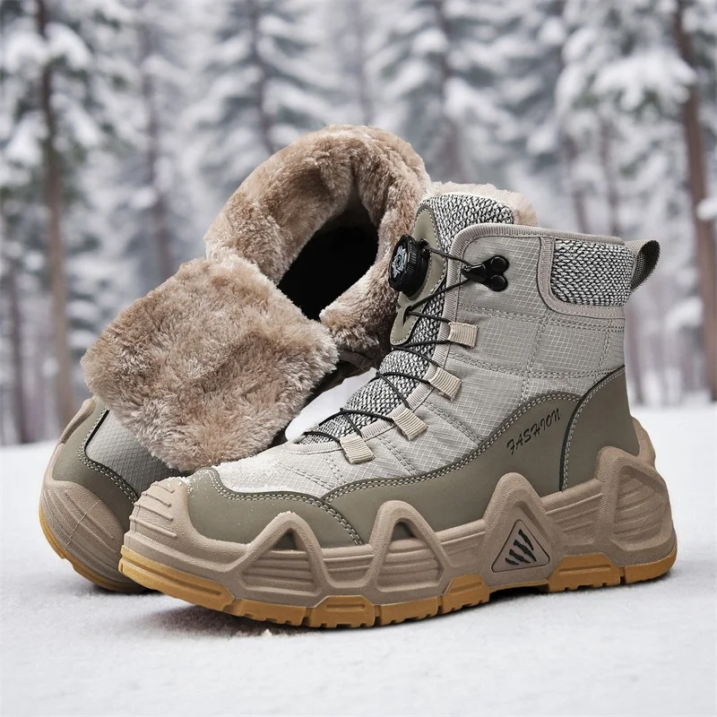 Pele quente ao ar livre dos ho - Hunting Outdoor Boots avaliação e preço