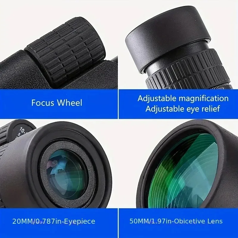Telescópio monocular com zoom  - Hunting Outdoor Watch avaliação e preço