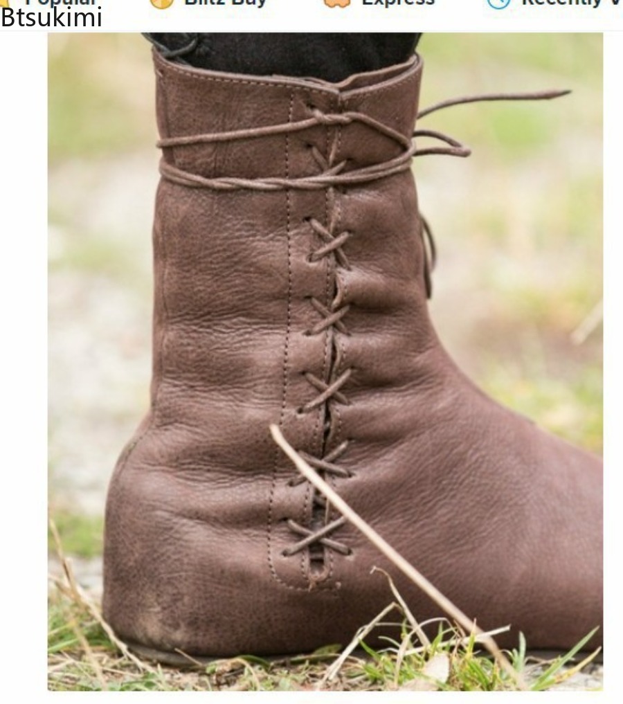 Botas Masculinas Medievais Ren - Hunting Outdoor Boots avaliação e preço