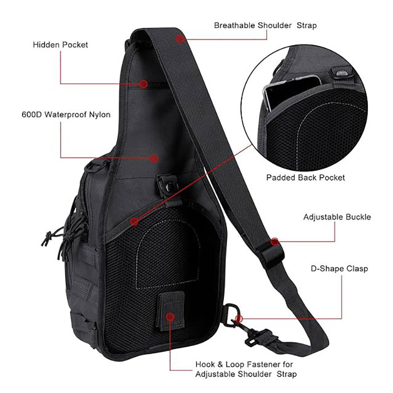 Bolsa Tática Masculina de Ombr - Outdoor Hunting Equipment avaliação e preço