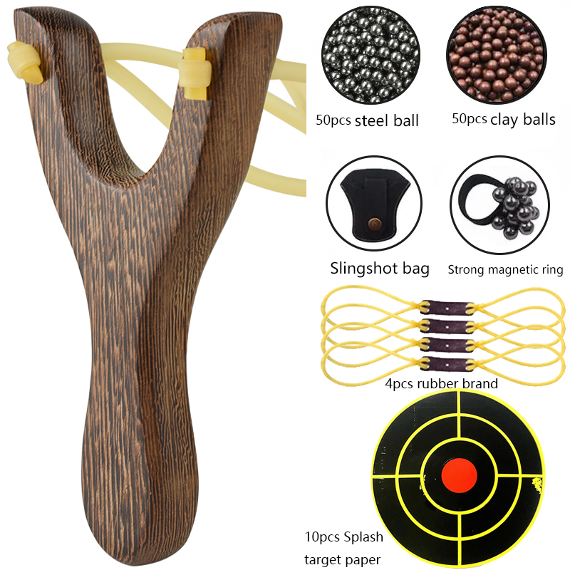 Slingshots De Madeira Tradicio - Outdoor Hunting Launcher avaliação e preço