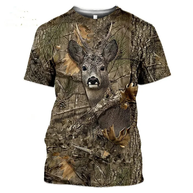 Camiseta 3D Camuflada de Caça  - Wildman Hunting & Outdoor Reviews avaliação e preço