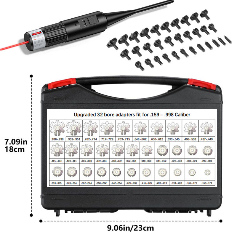 Kit de visão de furo a laser r - Laser Boresighter Kit avaliação e preço