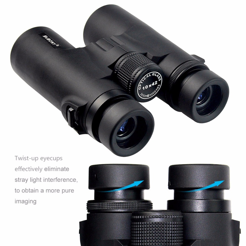 Binóculos SVBONY SV21 10x42 co - Hunting Outdoor Watch avaliação e preço
