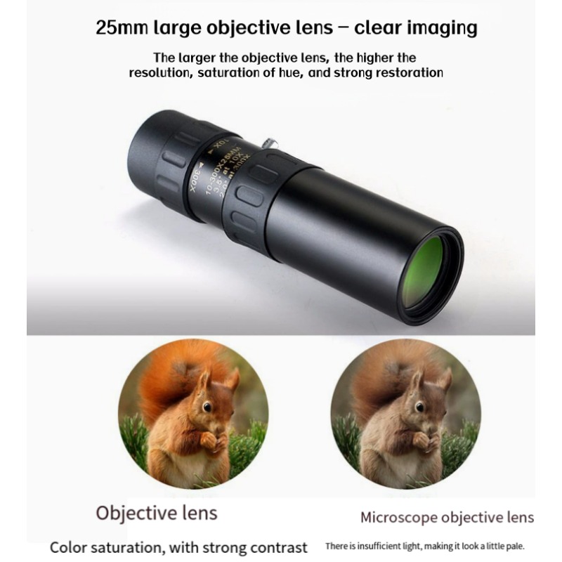 Telescópio Monocular de Alta D - Hunting Outdoor Watch avaliação e preço