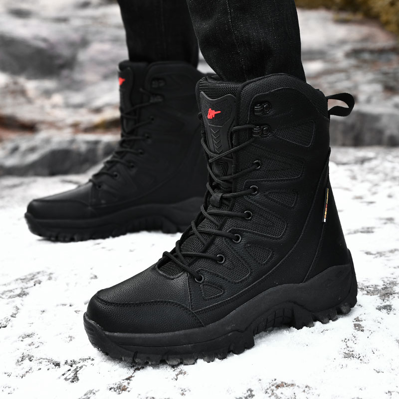 Homens botas táticas da motoci - Hunting Outdoor Boots avaliação e preço